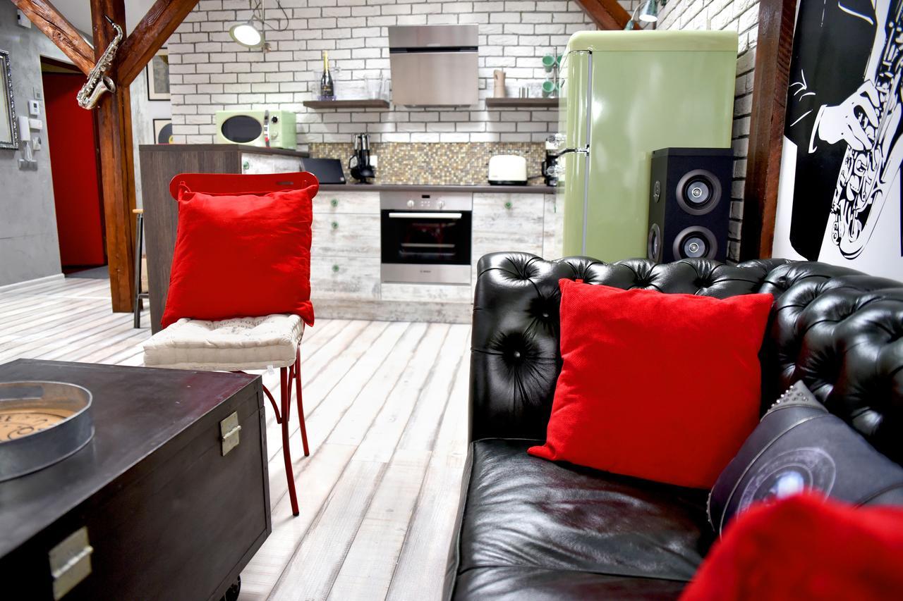 In The Attic Unikatowe Apartmenty By Stayly Szczecin Exteriör bild